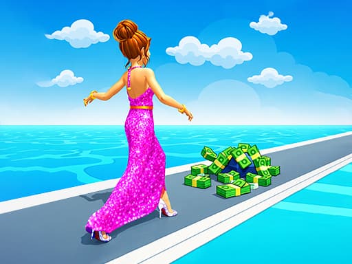 Girl Money Rush Game